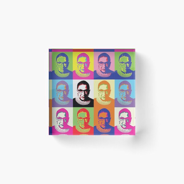 ruth bader ginsburg Acrylic Block
