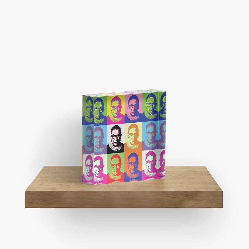 ruth bader ginsburg Acrylic Block