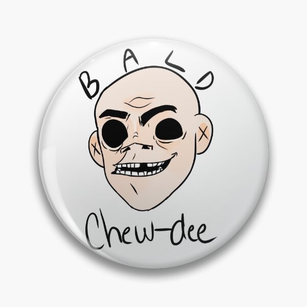 Item preview, bald 2d black eyes designed and sold by ouchland.