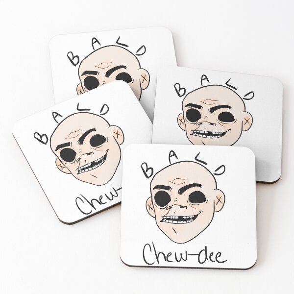 Item preview, bald 2d black eyes designed and sold by ouchland.