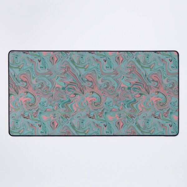 Item preview, Trippy Shades of Retro Teal Pink Aesthetic Kaleidoscope Pattern Variant designed and sold by quirkycounselor.