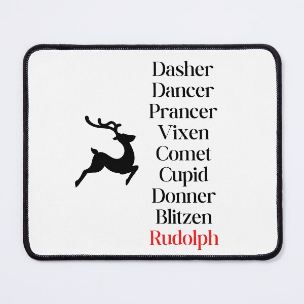 Item preview, Simple Reindeer Names with Reindeer designed and sold by SimpleSteve.