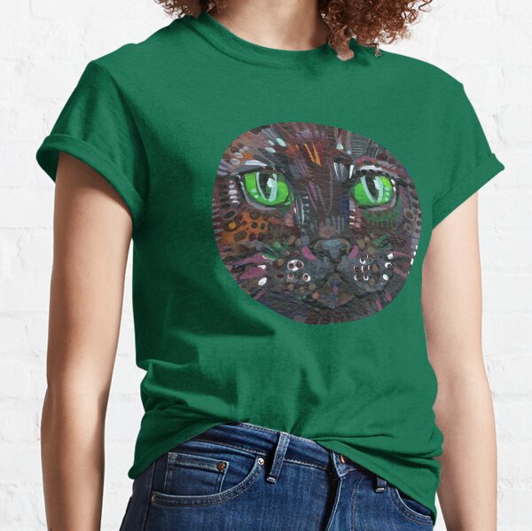 Black Cat Painting - 2022 Classic T-Shirt