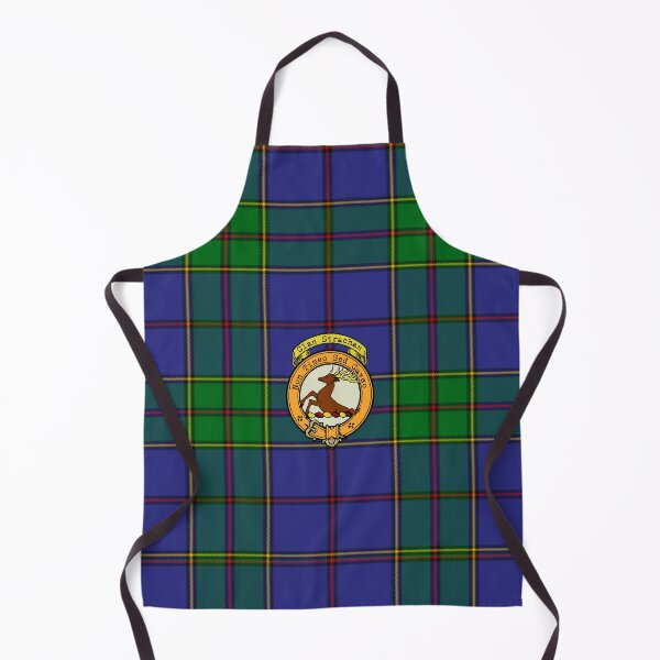 Artikelvorschau, Strachan Schottischer Tartan und Wappen entworfen und verkauft von BagTown Clans.