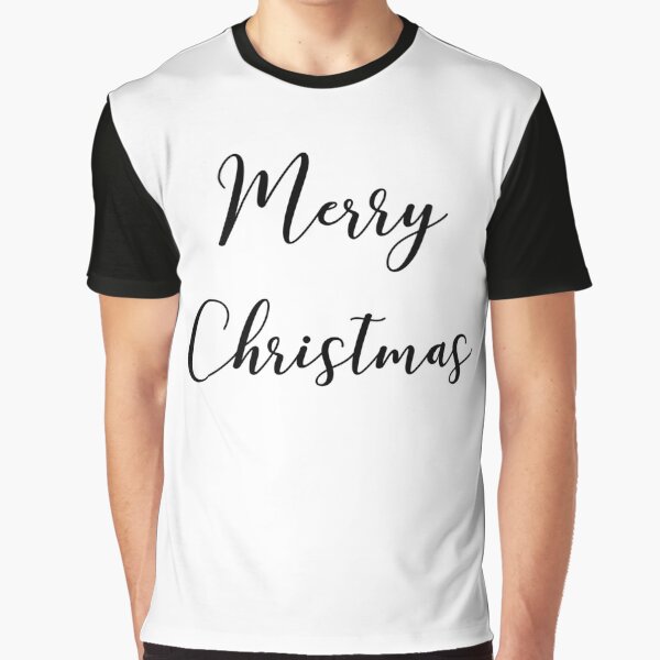 Merry Christmas Graphic T-Shirt