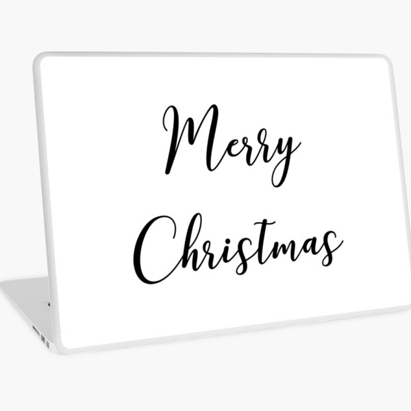 Merry Christmas Laptop Skin