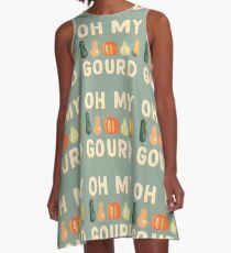Oh My Gourd A-Line Dress