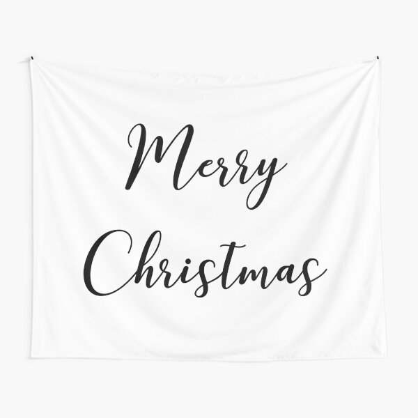 Merry Christmas Tapestry