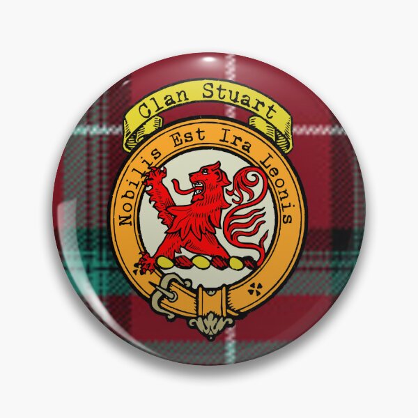 Item preview, Stuart Scottish Tartan and Crest designed and sold by BagTown Clans.