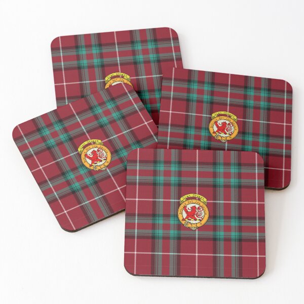 Artikelvorschau, Stuart schottischer Tartan und Wappen entworfen und verkauft von BagTown Clans.