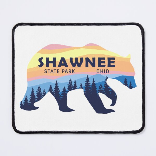 Item preview, Shawnee State Park Sunset Bear Logo designed and sold by VanyaKar.