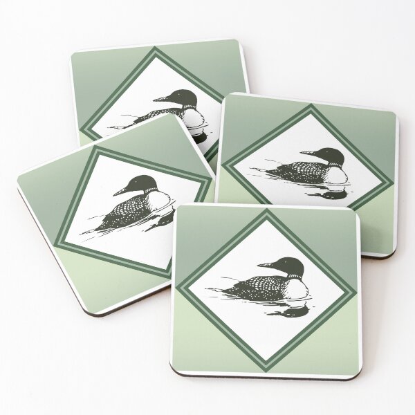 Item preview, Sage Loon Diamond Pattern designed and sold by Melissa Mielke.
