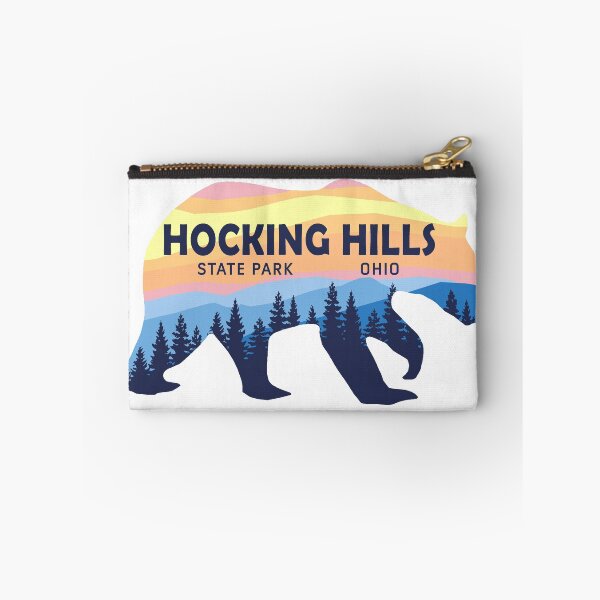 Item preview, Hocking Hills State Park Sunset Bear Logo designed and sold by VanyaKar.