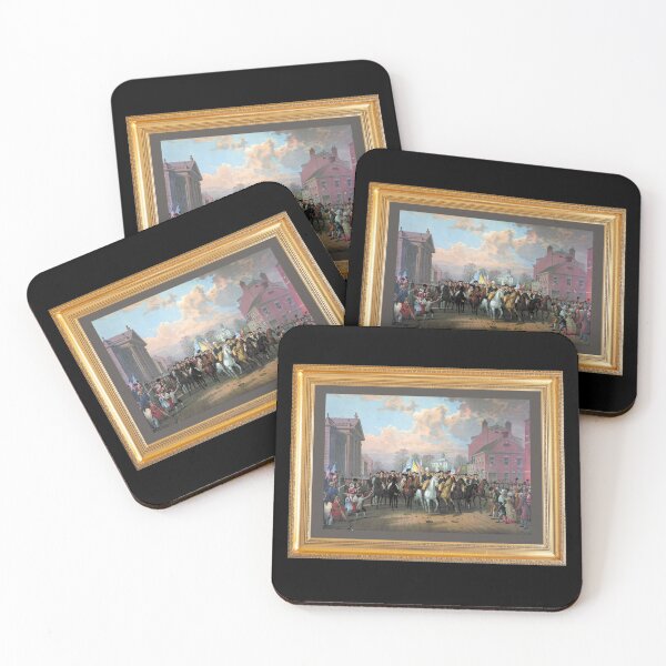Item preview, GEORGE WASHINGTON EVACUATION DAY NEW YORK CITY NOVEMBER 25, 1783 designed and sold by PatriotQuotes.