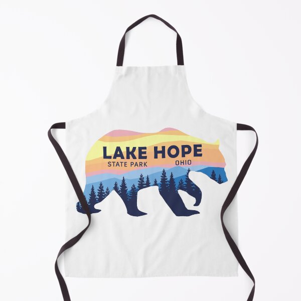 Item preview, Lake Hope State Park Sunset Bear Logo designed and sold by VanyaKar.