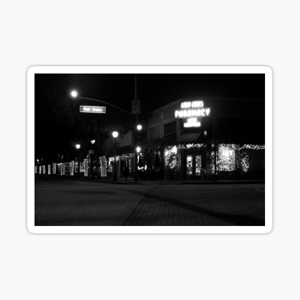Fair Oaks, Night Sticker