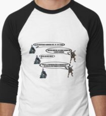 17º ist sehr kalt Baseballshirt für Männer