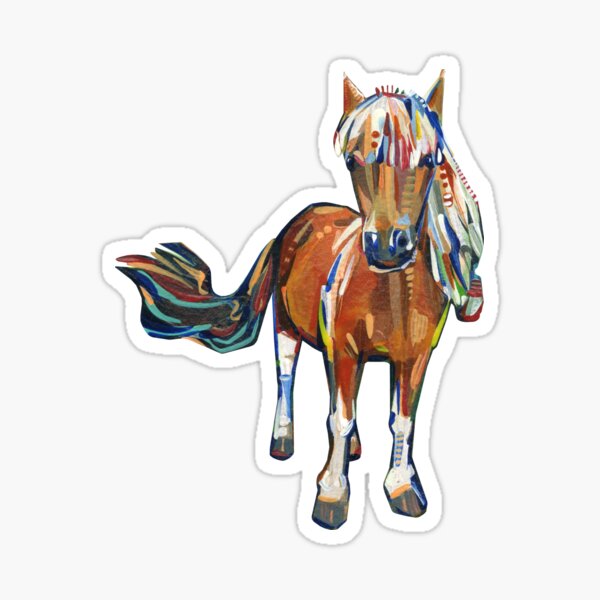 Pony Painting - 2022 Sticker