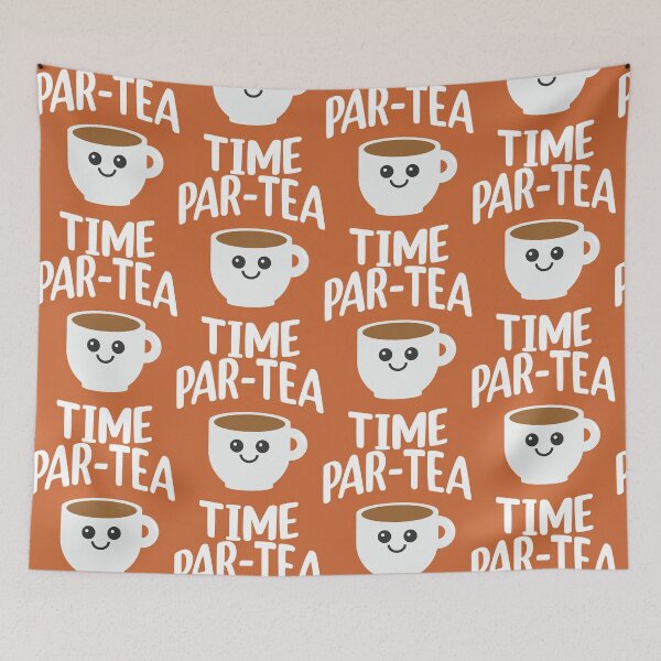 Item preview, (Kawaii) Cute "Par-Tea Time"-Design designed and sold by Chosen4ever.