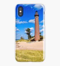 Petite Pointe Au Sable Lighthouse iPhone Case