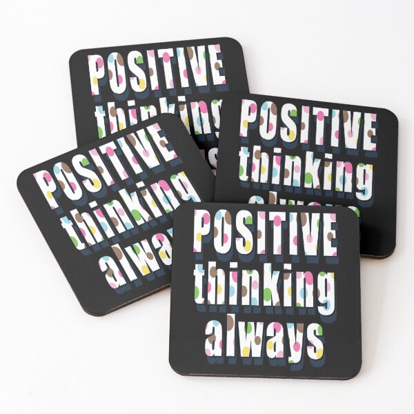 Item preview, Positive thinking always designed and sold by pqrstshirts.