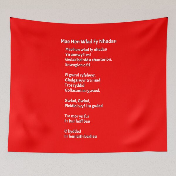 Item preview, Mae Hen Wlad Fy Nhadau designed and sold by Aurorapod.