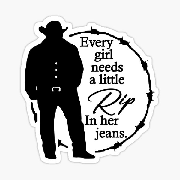 Item preview, Every Girl Needs A Little Rip In Her Jeans designed and sold by guinamuenc.