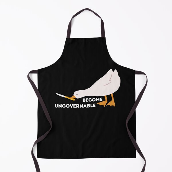 Item preview, Become Ungovernable | Duck With Knife Funny designed and sold by BopleDesigns.