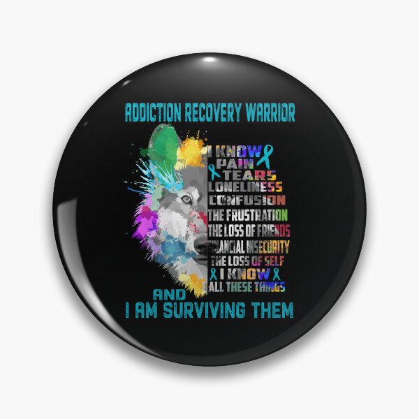 Item preview, Addiction Recovery Warrior - I Know All These Things and I Am Surviving Them designed and sold by CansellBar.