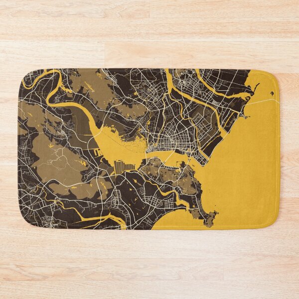 Item preview, Shantou City Map of Guangdong, China - Pastel designed and sold by deMAP.