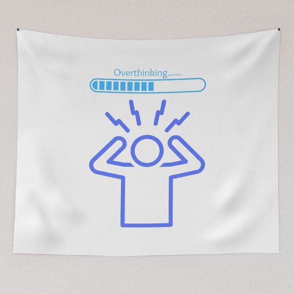 Item preview, Overthinking designed and sold by BlessedConcepts.