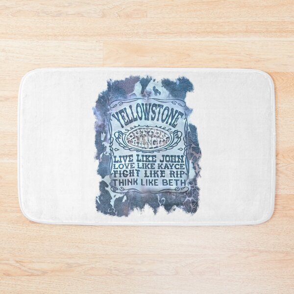 Item preview, Bleached Yellowstone Cowhide designed and sold by guinamuenc.