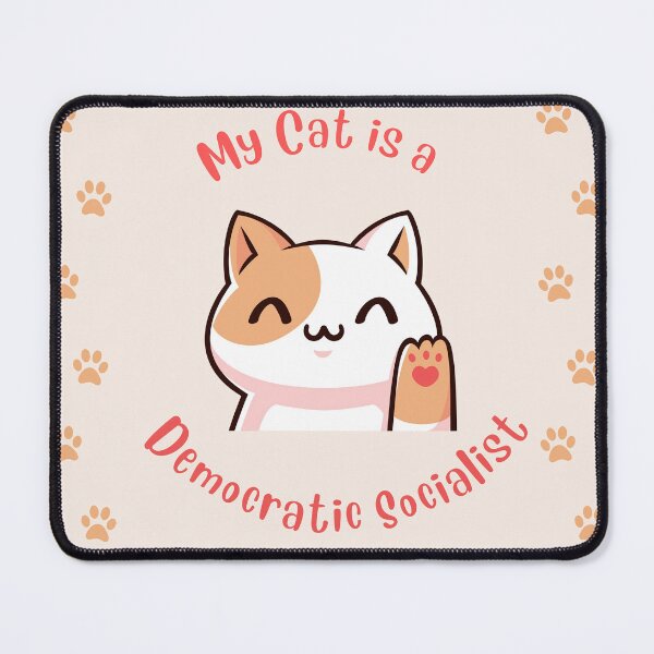 Item preview, My Cat is a Democratic Socialist designed and sold by Artieries1.