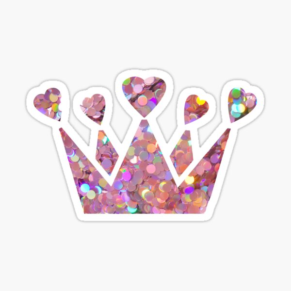 Sparkle and glitter Sticker, Zazzle