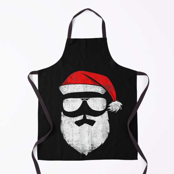 Item preview, Funny Santa Claus Face Sunglasses with Hat Beard Christmas T-Shirt designed and sold by Blue-Rechard.