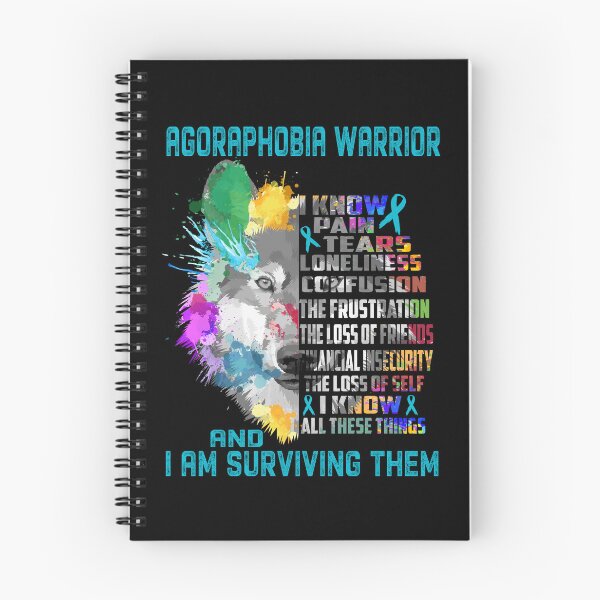 Item preview, Agoraphobia Warrior - I Know All These Things and I Am Surviving Them designed and sold by CansellBar.
