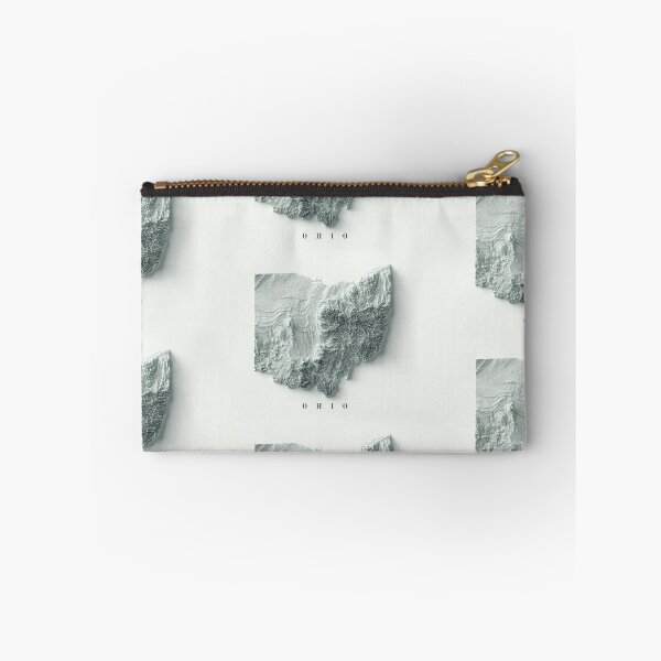 Item preview, Ohio, USA Relief Map 3D digitally-rendered designed and sold by ThinkAboutMaps.