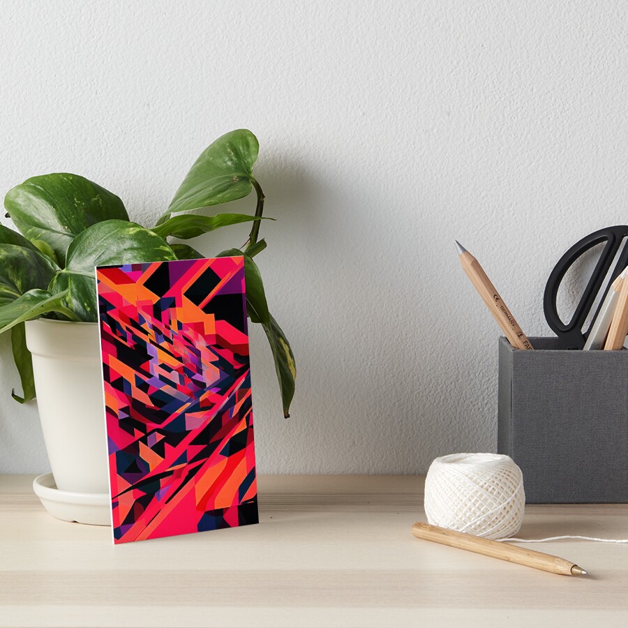 Item preview, Art Board Print designed and sold by TiltedCode.