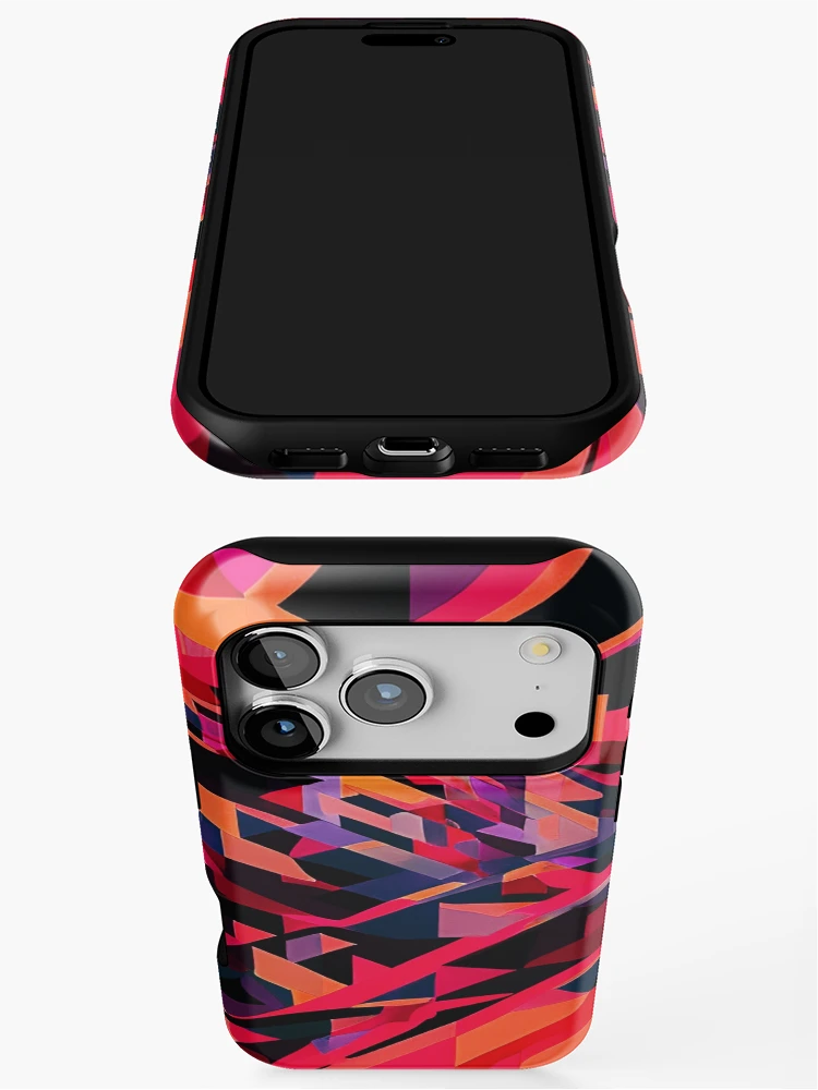 Thumbnail 3 of 4, iPhone Case, Angular Deception designed and sold by TiltedCode.