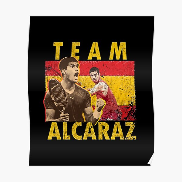 "Carlos Alcaraz a Carlos Alcaraz a Carlos Alcaraz" Poster for Sale by