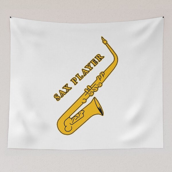 Item preview, Sax Player Saxophone designed and sold by janraydesigns.