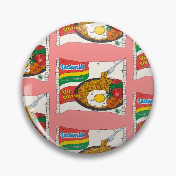 Item preview, Indomiie Goreng - Pink - Fried Noodle - Mi Mie Goreng Warmindo designed and sold by Ranggasme.