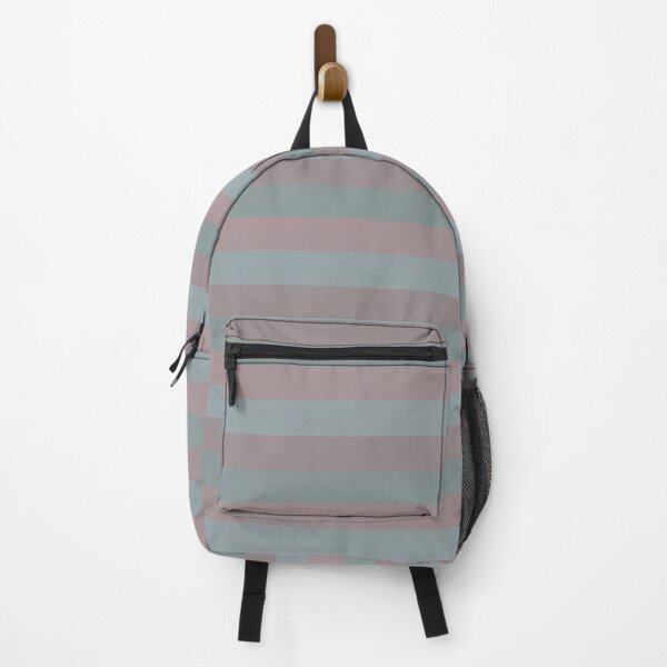 Item preview, Neutral Tones of Mauve and Neutral Green Wide Horizontal Stripe designed and sold by rhombusOnion.