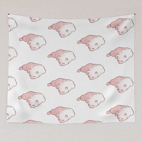 Item preview, Cat Sleep Pinks designed and sold by kotastrophe.