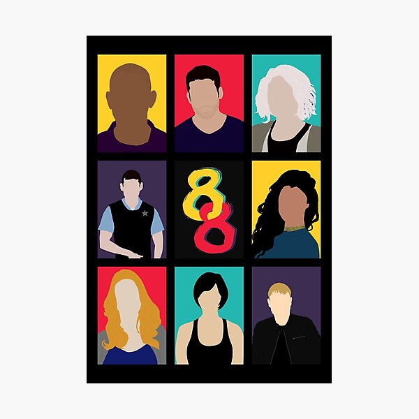 Sense8 Colors Photographic Print