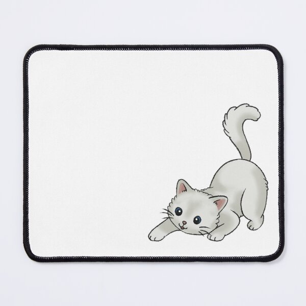 Item preview, Playful White Fluffy Cat designed and sold by Zephyr-Studio.