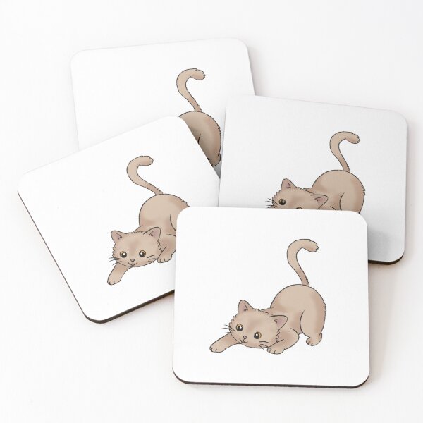 Item preview, Playful Cream Cat designed and sold by Zephyr-Studio.