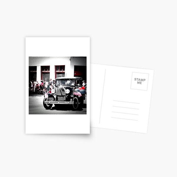 Parade Ride Postcard