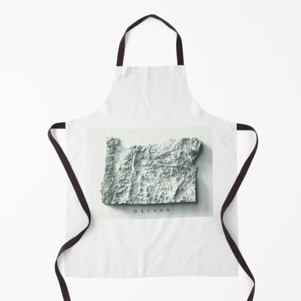 Item preview, Oregon State Relief Map 3D digitally-rendered designed and sold by ThinkAboutMaps.