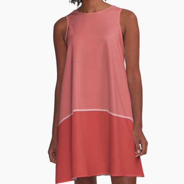 summer melon colors A-Line Dress
